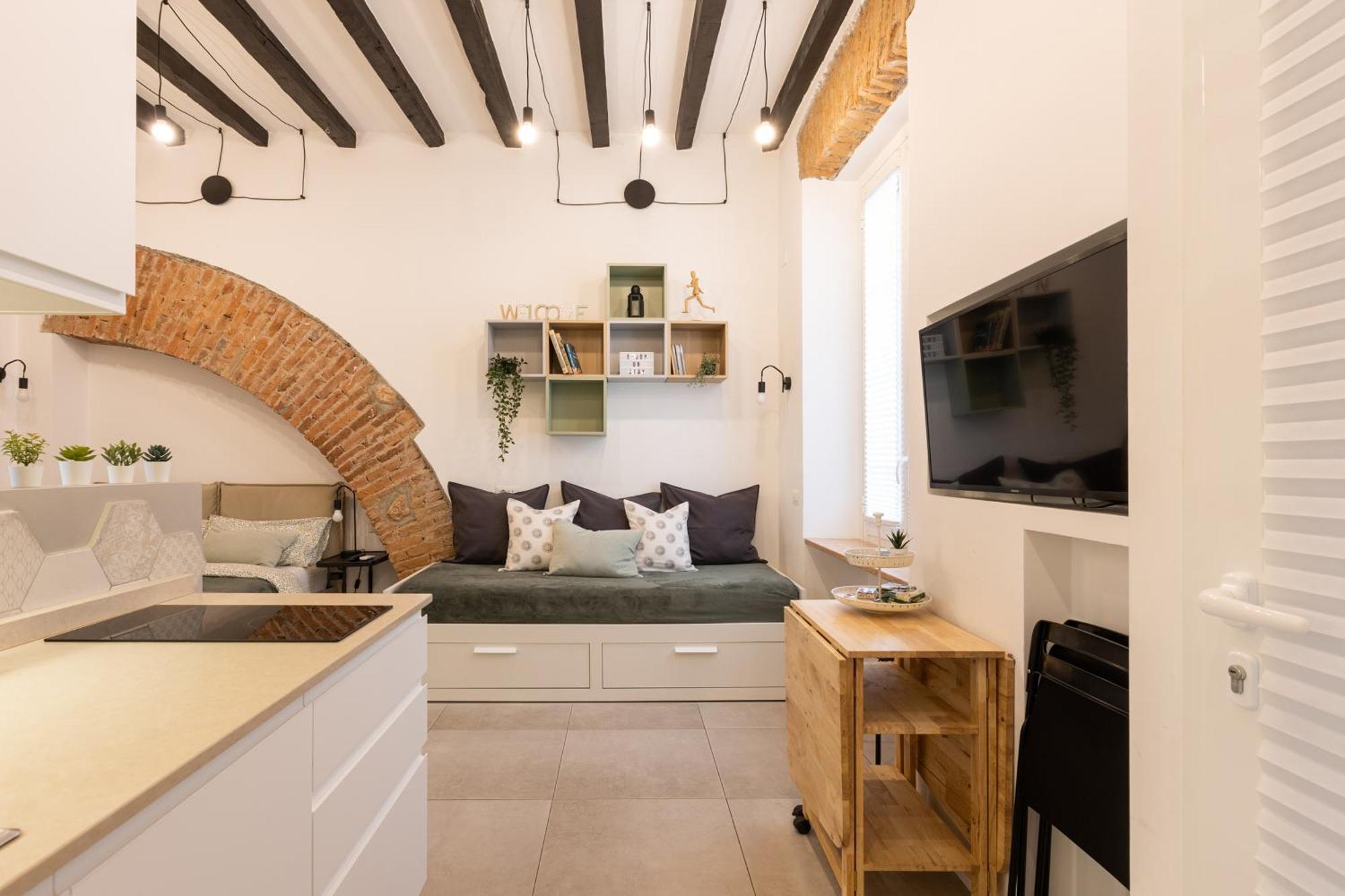 Bricks & Beams Studio In The Key Area Of Milano Esterno foto